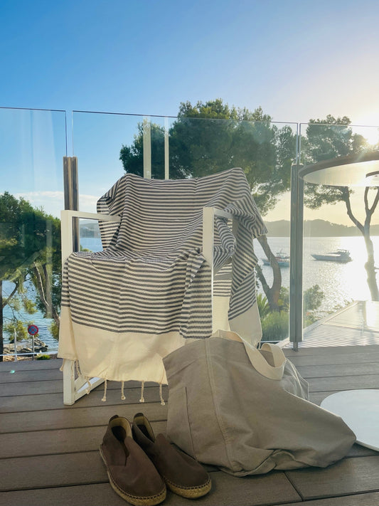 Paris Love - Grau gestreift